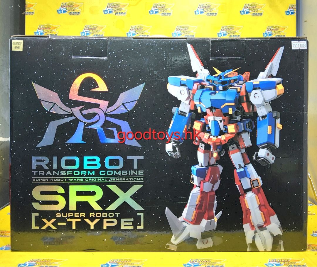 中古已開封 R-1 裂關節 RIOBOT TRANSFORM COMBINE SRX SUPER ROBOT [X-TYPE] 千值練 超級 ...