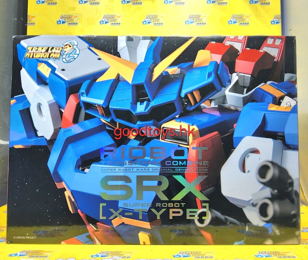 中古已開封 R-1 裂關節 RIOBOT TRANSFORM COMBINE SRX SUPER ROBOT [X-TYPE] 千值練 超級 ...