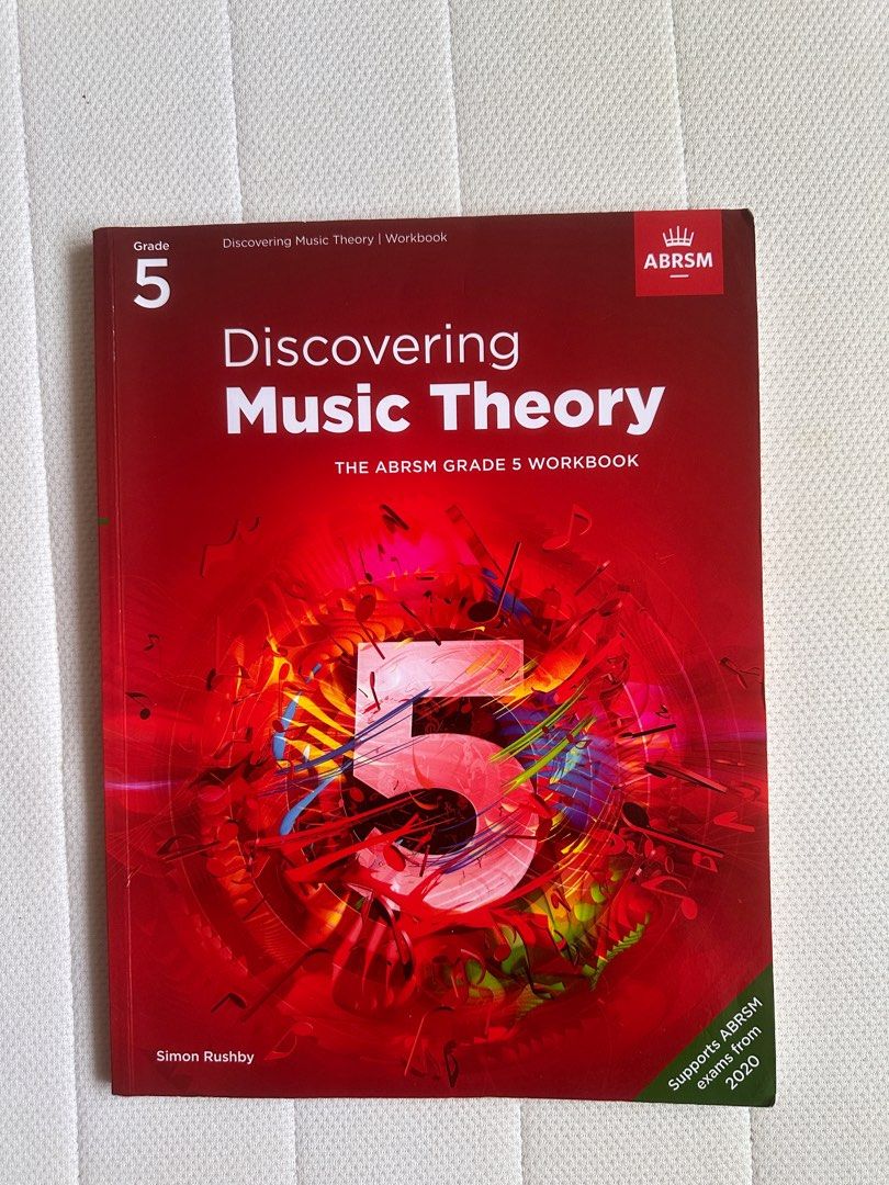 ABRSM Discovering Music Theory Grade 5 Workbook, Hobbies & Toys, Music ...