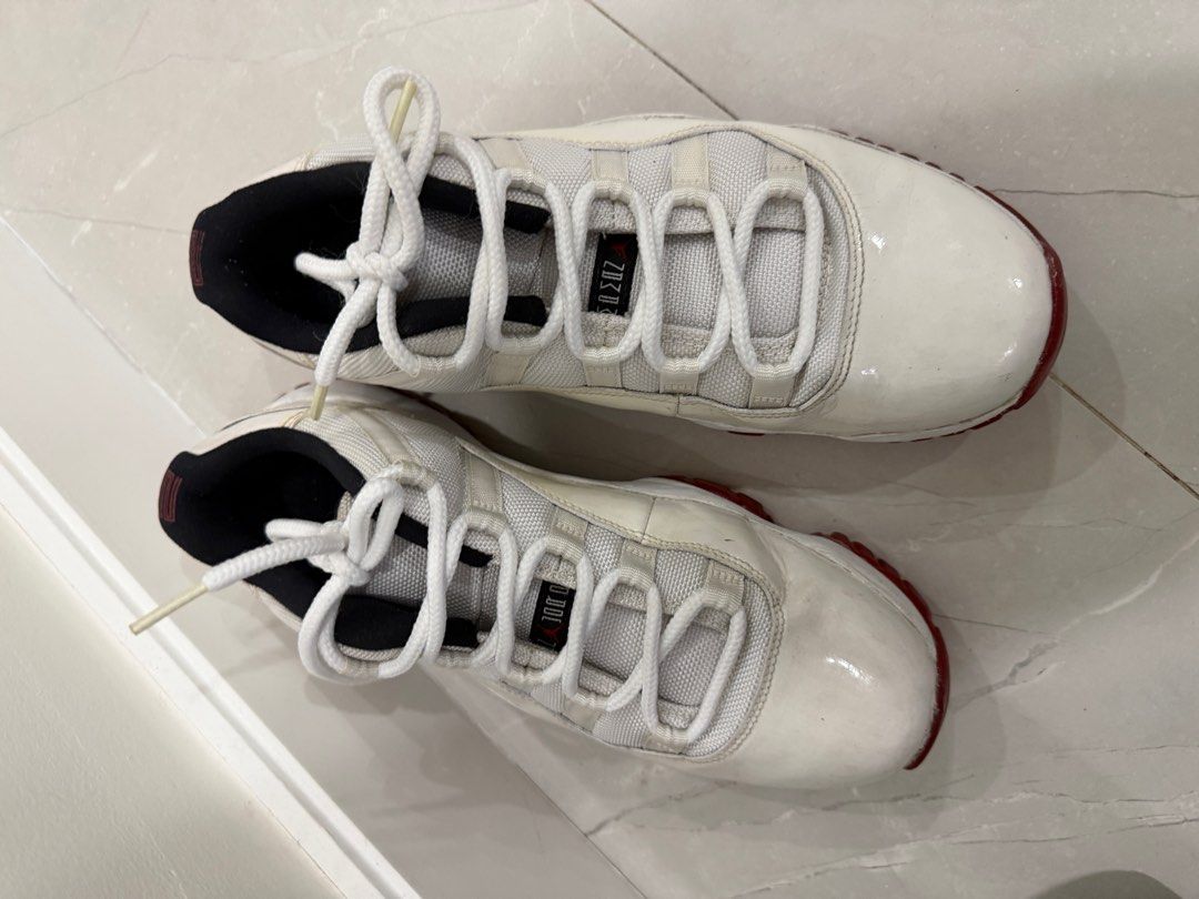 Air Jordan 11 Retro Cherry (Category: Sneakers) located in Taguig. Submitted by vintagekid (Listing ID 1405182111, Image 2). Description: reglued well used .