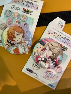 草薙 寧々 プロセカ 感謝祭 4th オーロラ箔押し缶バッジA プロセカ