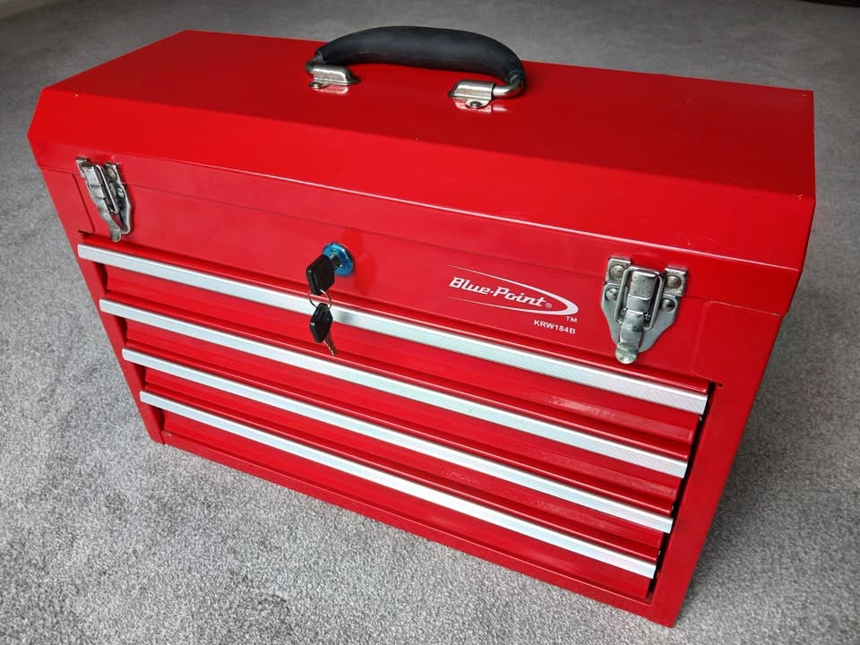 BluePoint (Snap-On) KRW184B Box METAL 4 DRAWERS Tool Chest, Furniture ...