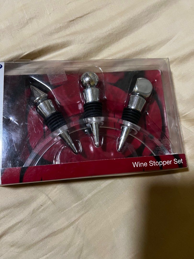 Boots Wine Stopper Set (Category: Other Kitchenware & Tableware) located in Quezon City. Submitted by daday39 (Listing ID 1405316562, Image 2). Description: Stock never been use stainless steel .