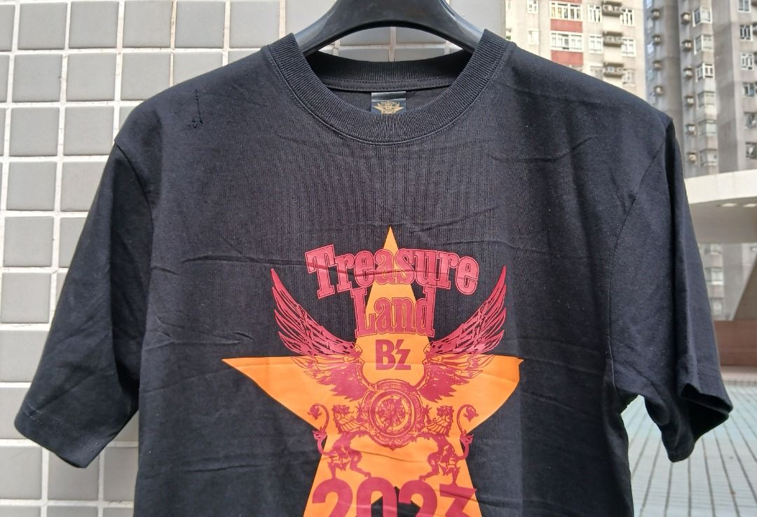 B'z Treasure Land 2023 CREWシャツ 【公式通販】