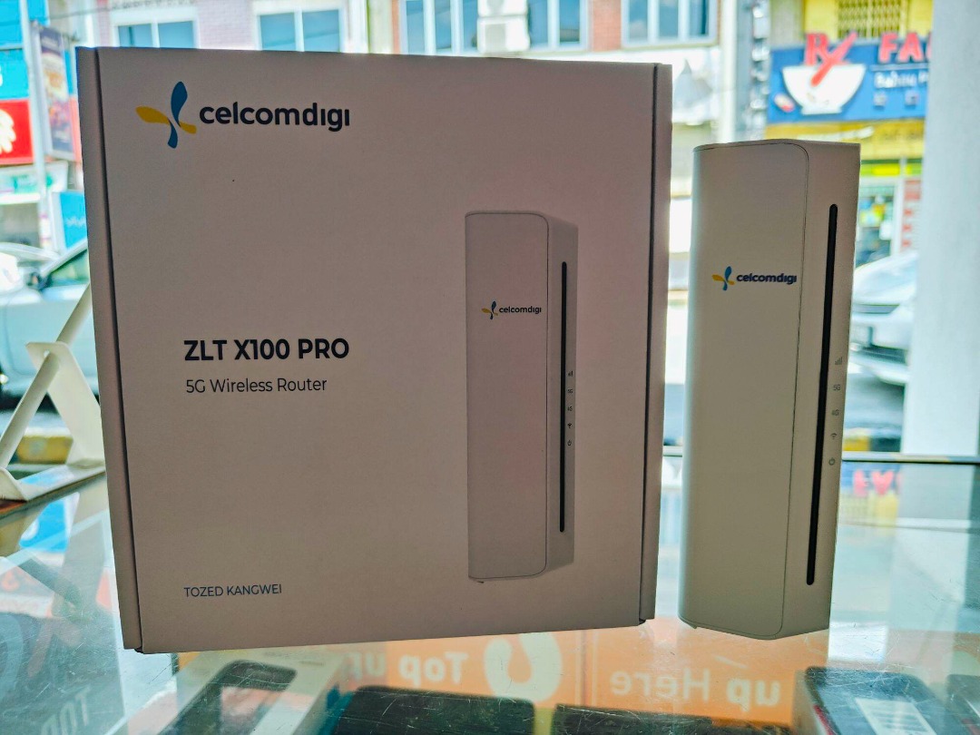 CelcomDigi ZLT X100 PRO 5G Wireless Router (, Computers & Tech, Parts ...