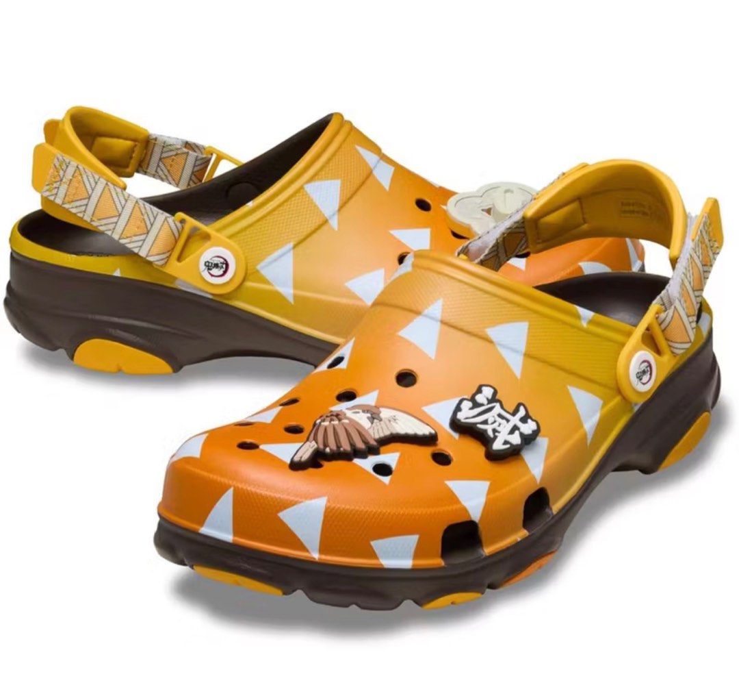 Crocs Demon Slayer Zenitsu Limited Edition (Category: Slippers & Slides) located in Pasay City. Submitted by declutter1130 (Listing ID 1405252203, Image 2). Description: For Sale Brand New Size M9/W11 Onhand Pho 5,799.