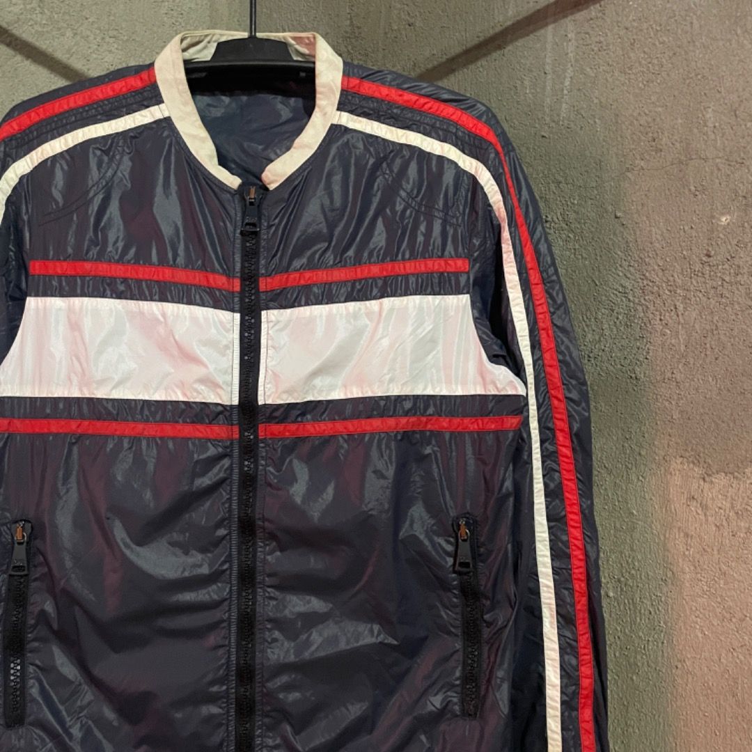 Dolce Gabbana Tessuto Biker Jacket (Category: Luxury Apparel) located in Bacolod City. Submitted by caast.archives (Listing ID 1405225265, Image 3). Description: Dolce Gabbana Tessuto Biker Jacket Authentic Tagged size: 50 Size: Large fit Condition: Good Flaw: Scratch and burnhole inside lining.