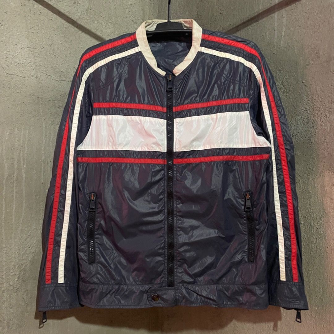 Dolce Gabbana Tessuto Biker Jacket (Category: Luxury Apparel) located in Bacolod City. Submitted by caast.archives (Listing ID 1405225265, Image 1). Description: Dolce Gabbana Tessuto Biker Jacket Authentic Tagged size: 50 Size: Large fit Condition: Good Flaw: Scratch and burnhole inside lining.