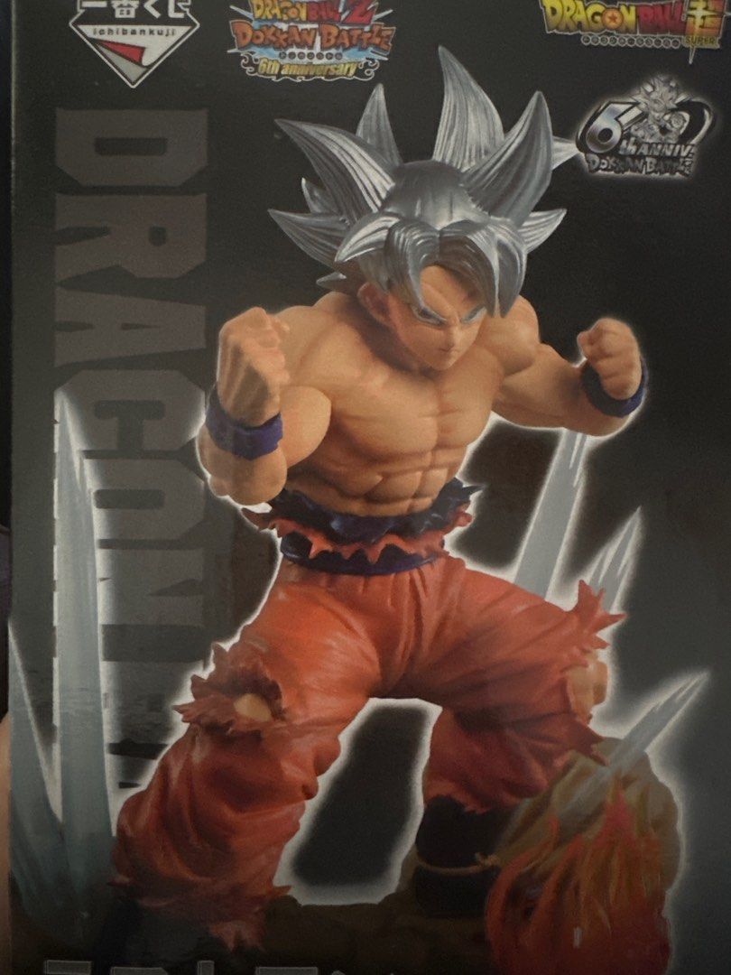 FIGURINE SAN GOKU Ultra Instinct Dokkan Battle "6th anniversary