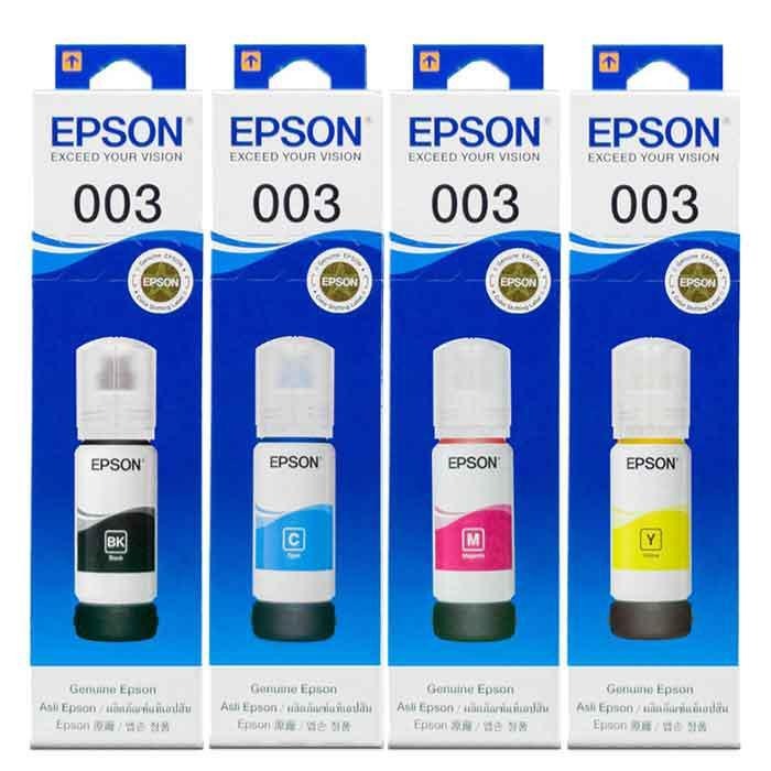 Epson 003 COLOR Ink Bottles - Cyan, Magenta, Yellow, Computers & Tech ...