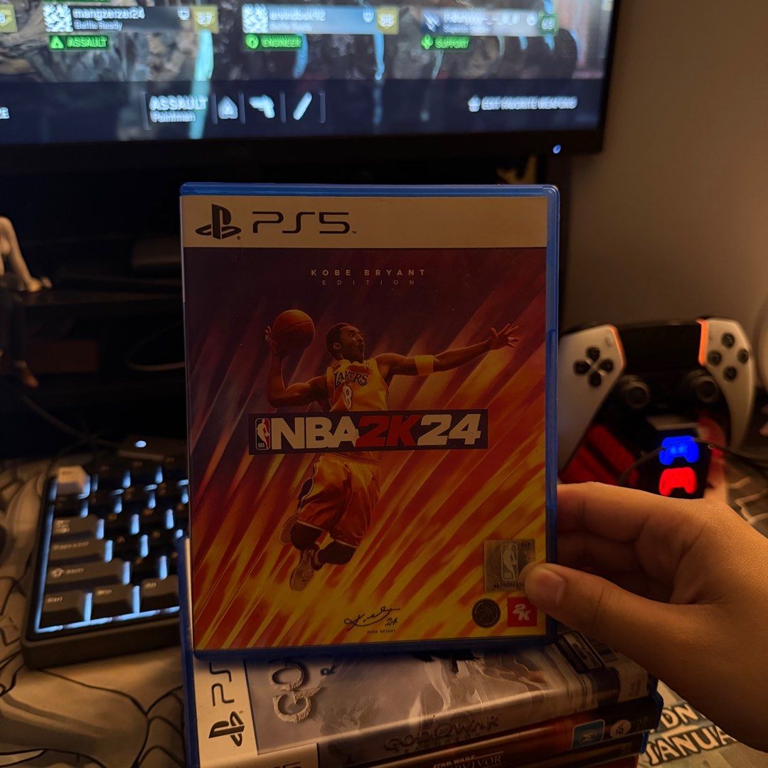 For Sale PS4/PS5 Games (Category: PlayStation) located in Manila. Submitted by localstreetwear (Listing ID 1405342861, Image 3). Description: For Sale! PS5 and PS4 Game. 2K24 - 800 GOWR - SOLD Jedi Survivor - 1,200 Final Fantasy 7 Rebirth - SOLD Aliens Fire Team Elite - 1,000 The Last of Us 1 - 700 Final Fantasy 15 - 700 Meet-ups around antipolo area only Sf shoulder by the buyer..