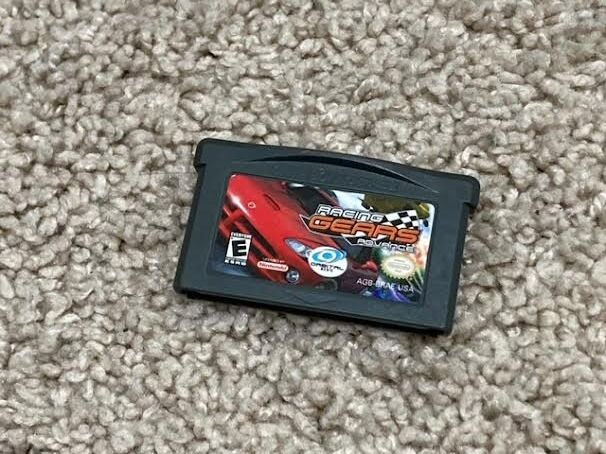 GBA Racing Gears Advance Racing Gear Advance Game Boy Advance, Video ...