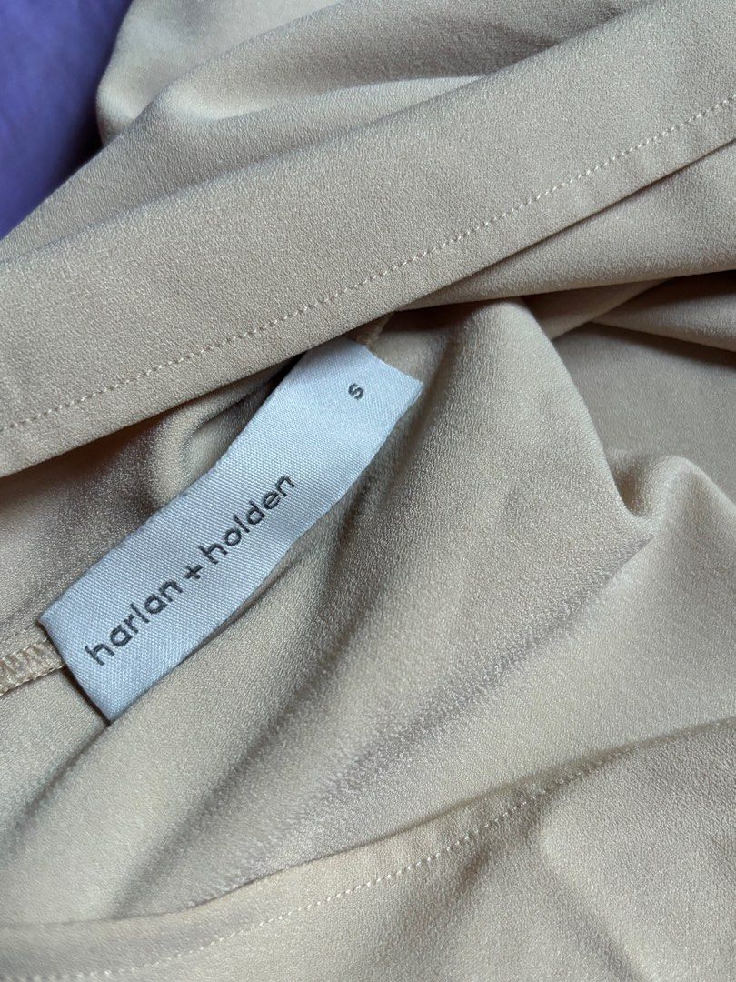 Harlan + Holden Dress (Category: Dresses) located in Manila. Submitted by eloria (Listing ID 1405276327, Image 2). Description: - Harlan + Holden beige dress - Size: S 📍Sta Mesa, Manila.