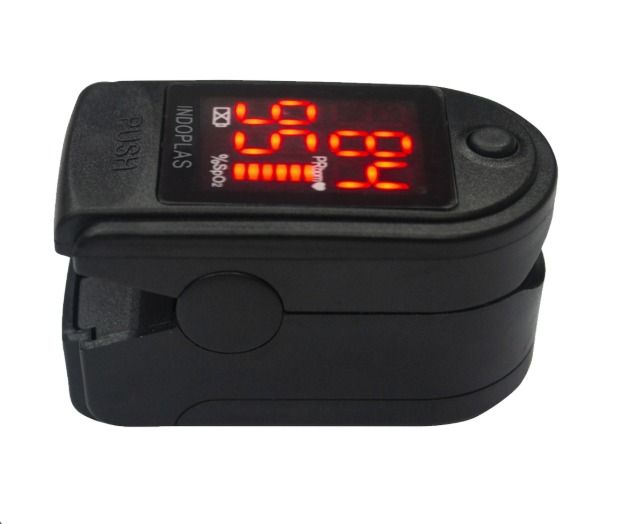 INDOPLAS PULSE OXIMETER-BLACK (BATTERY) (Category: Medical Supplies & Tools) located in Quezon City. Submitted by zyra26 (Listing ID 1405178279, Image 2). Description: .