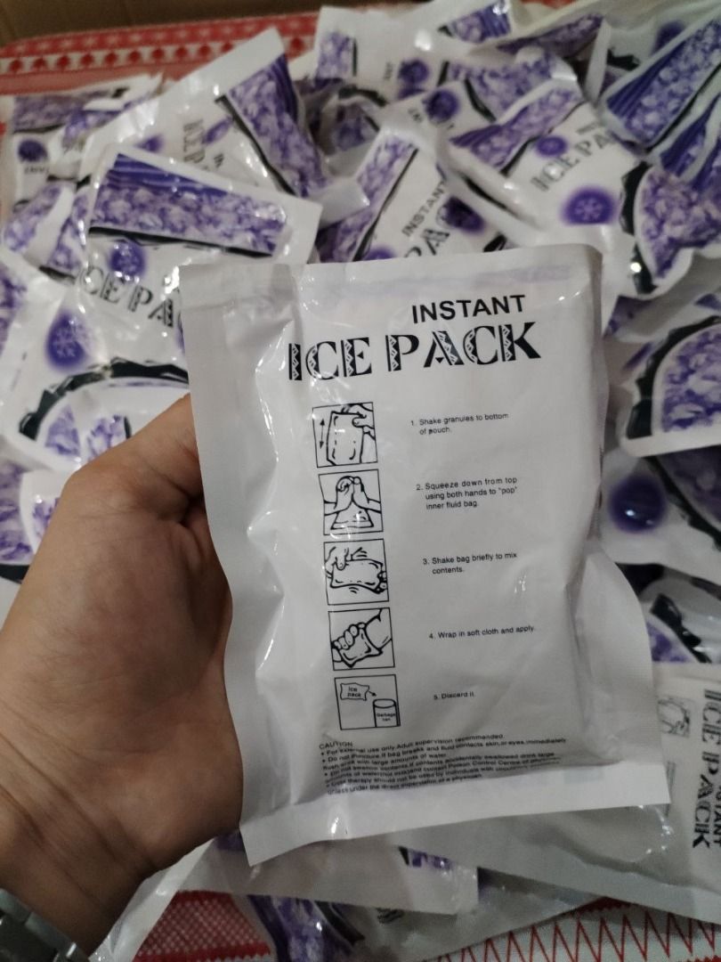 Instant ice pack (Category: Medical Supplies & Tools) located in Quezon City. Submitted by zyra26 (Listing ID 1405173656, Image 3). Description: .