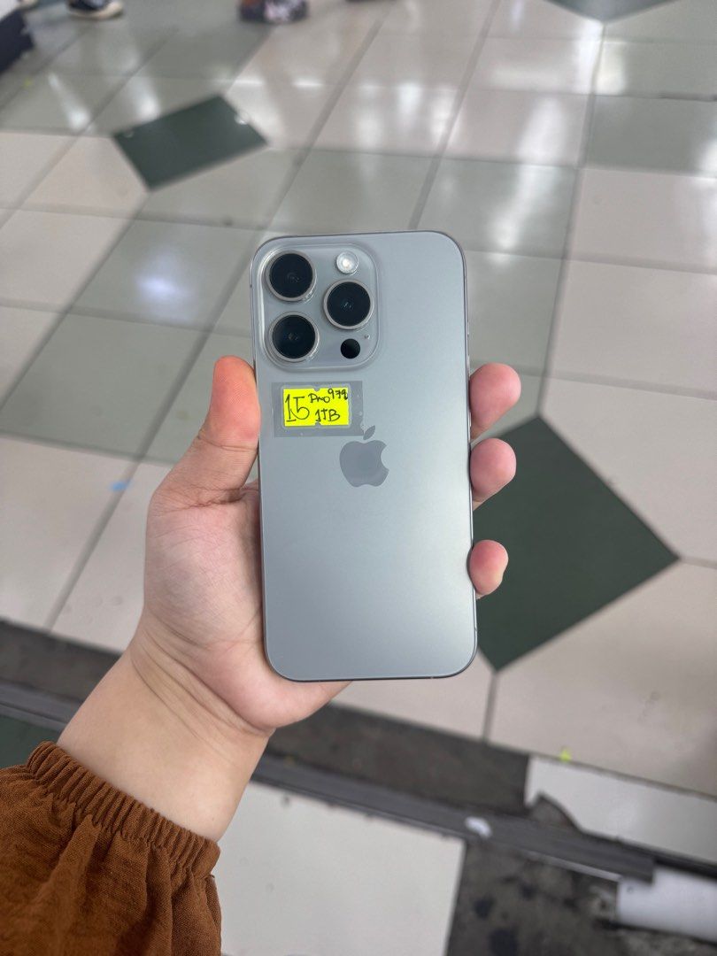 Iphone 15 Pro 1TB 97% BATT FU NTC No issue (Category: iPhone 15 Series) located in San Juan City. Submitted by keannagadgetph (Listing ID 1405222366, Image 1). Description: Available Units for today's POST! Iphone 15Pro / 1TB / FU / 97% BATT - good condition - 98% Makinis - good battery - no issue / repair - Any colors available ~ Accepting SWAP / TRADE IN / INSTALLMENT / BINTA UNIT ~ CASH ON DELIVERY METRO MANILA / LBC PAYMENT FIRST ~ Store loca