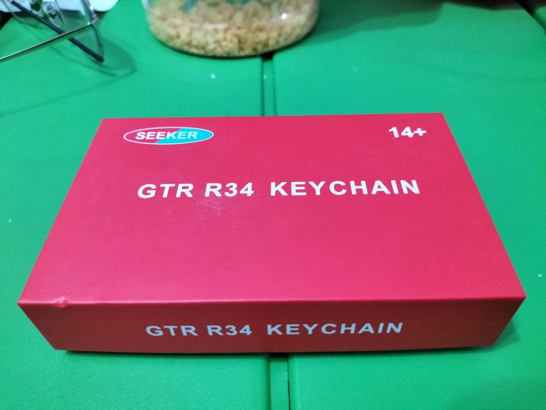 Keychain Skyline GTR R34, Hobbies & Toys, Toys & Games on Carousell