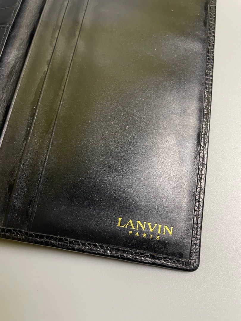 Lanvin Paris Long Wallet (Category: Luxury Bags & Wallets) located in Tacloban City. Submitted by solothriftfinds (Listing ID 1405174526, Image 2). Description: Lanvin Long wallet Good condition Small loose stitch .