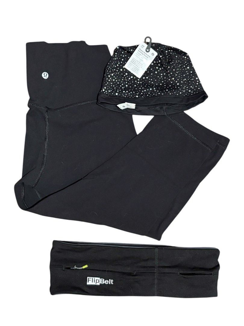 LULULEMON RUNNING SET (Category: Activewear) located in Manila. Submitted by vsellstuff_ (Listing ID 1405295169, Image 1). Description: brandnew beanie lululemon high rise shorts running flipbelt .