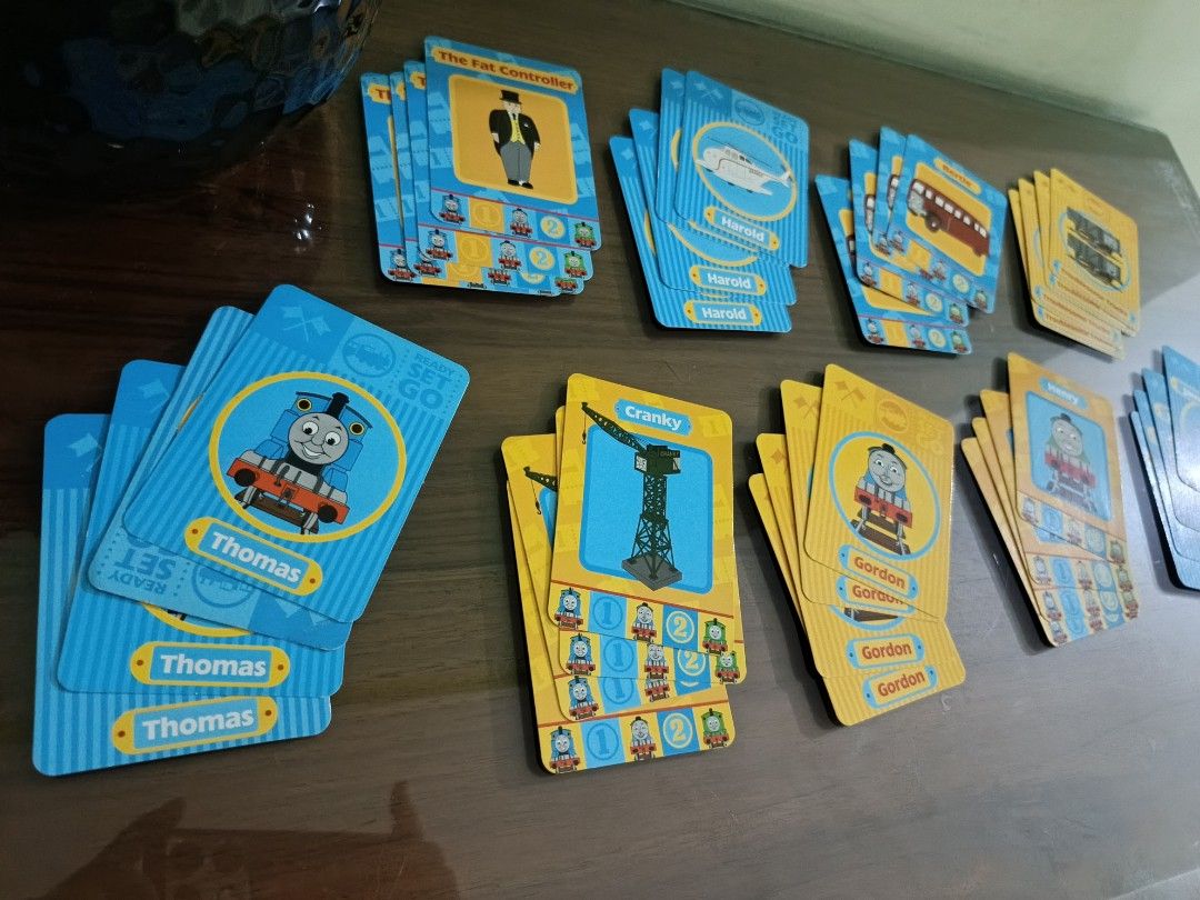 Memory Matching Card Game Thomas & friends By. Crown, Toys ...