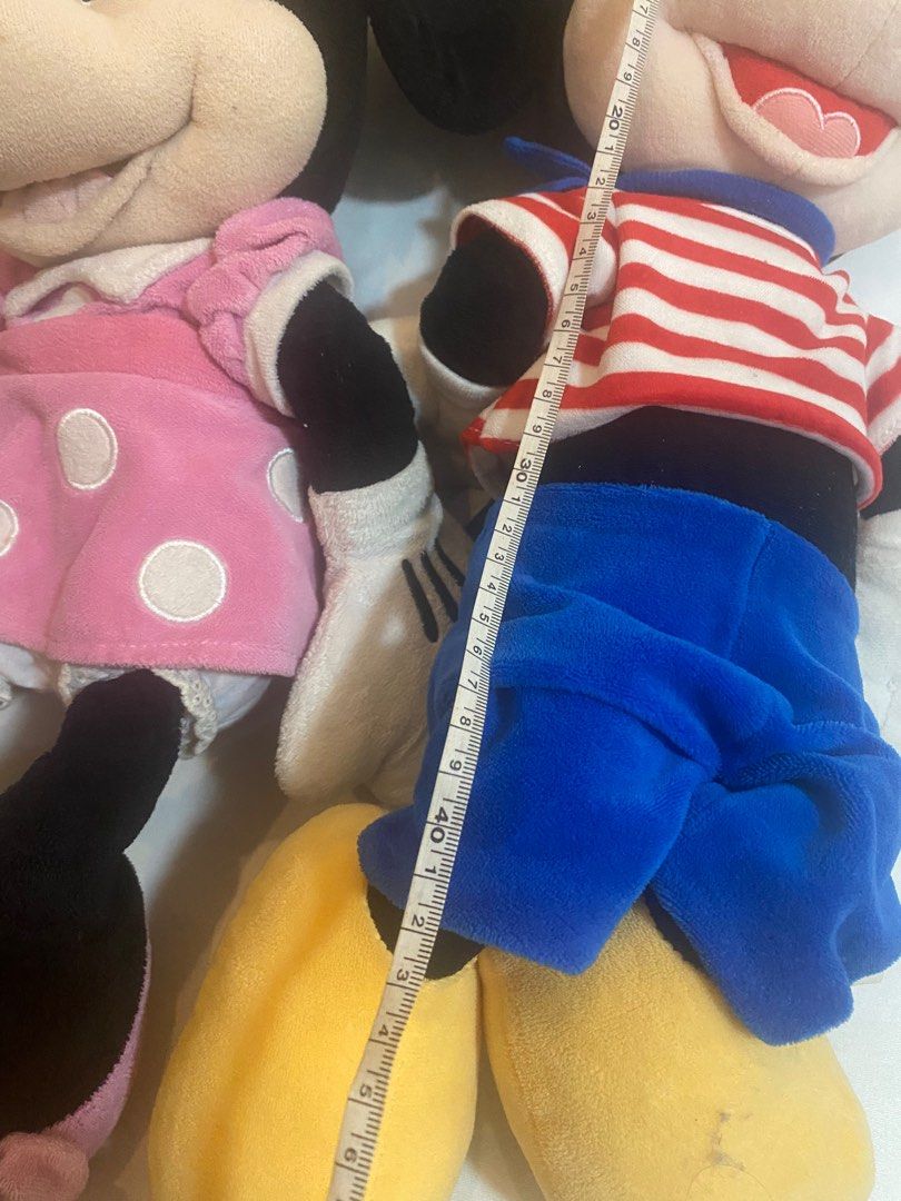 Mickey and Minnie Mouse Plushies (Category: Plushies & Soft Toys) located in Quezon City. Submitted by avyness (Listing ID 1405320062, Image 2). Description: - Mickey and Minnie Mouse plushies - Classic Disney characters - Soft and huggable - Perfect for kids and collectors.