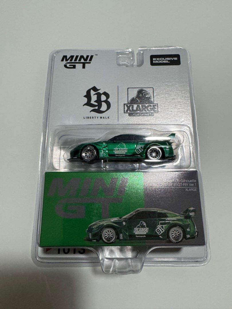 Mini GT Liberty Walk x XLarge Nissan GT-R (white card) READY STOCK