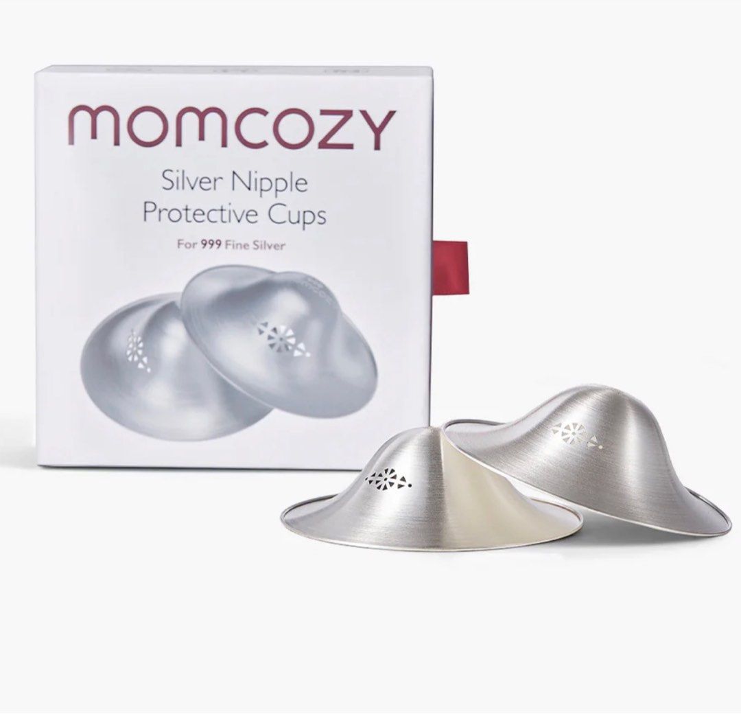 Momcozy Original 999 Silver Nipple Shields - regular (Category: Breastfeeding & Bottle Feeding) located in Kalibo. Submitted by shanessxx (Listing ID 1405319995, Image 1). Description: - Momcozy Silver Nipple Protective Cups - Designed for breastfeeding mothers - Made of 999 fine silver - Package includes two cups - Used once RFS: Not needed, exclusive pumping.