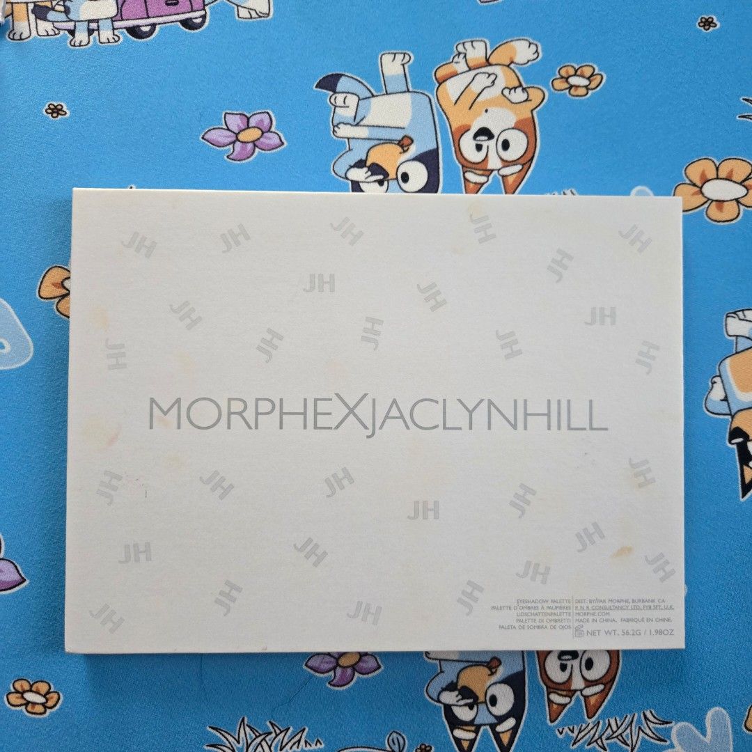Morphe x Jaclyn Hill Palette (Category: Makeup) located in Silang. Submitted by alydilao (Listing ID 1405174529, Image 2). Description: - Morphe x Jaclyn Hill Eyeshadow Palette - Features a range of eyeshadow shades - Includes both matte and shimmer finishes - Comes with a Jaclyn Hill card & original box - SWATCHED SOME SHADES LANG.