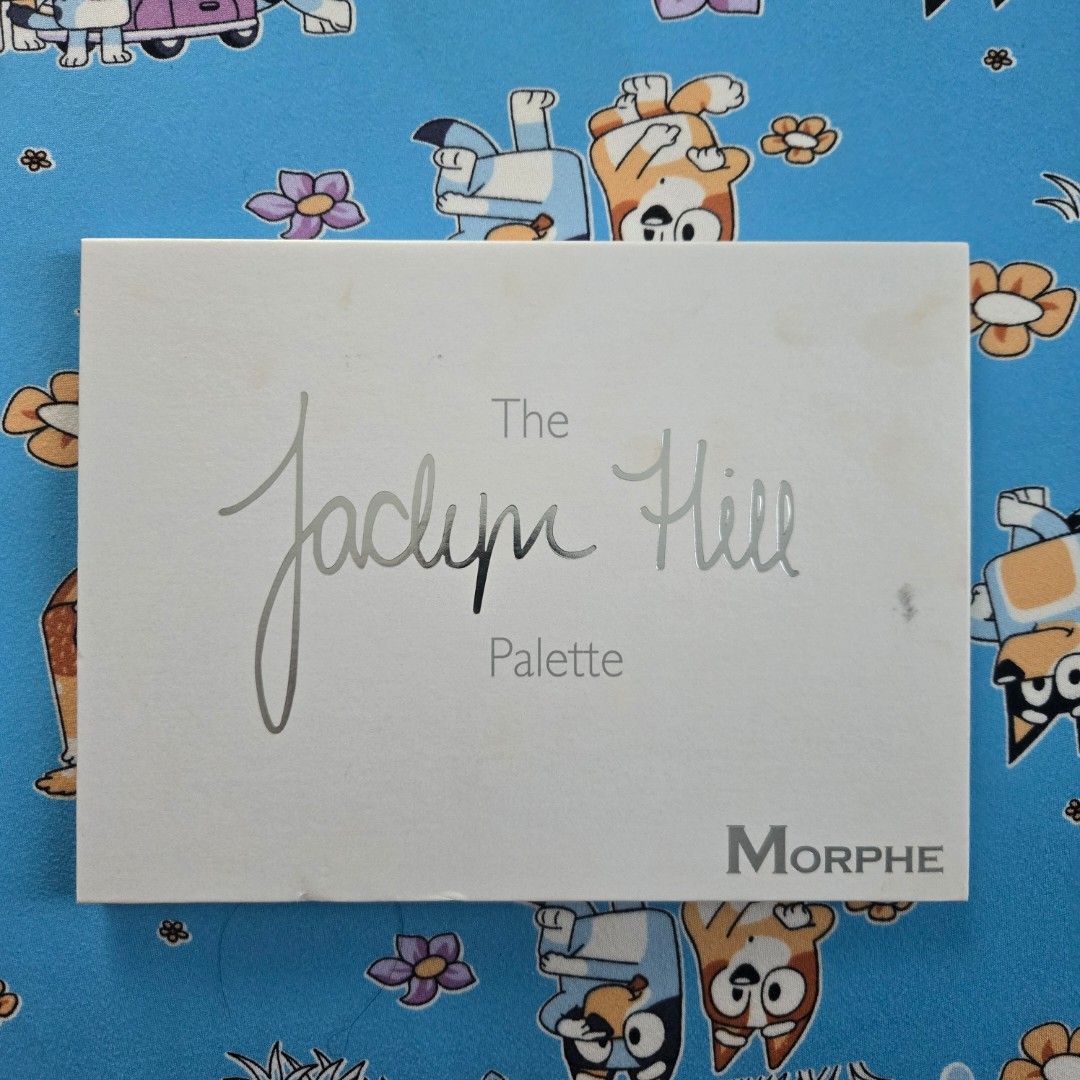Morphe x Jaclyn Hill Palette (Category: Makeup) located in Silang. Submitted by alydilao (Listing ID 1405174529, Image 1). Description: - Morphe x Jaclyn Hill Eyeshadow Palette - Features a range of eyeshadow shades - Includes both matte and shimmer finishes - Comes with a Jaclyn Hill card & original box - SWATCHED SOME SHADES LANG.