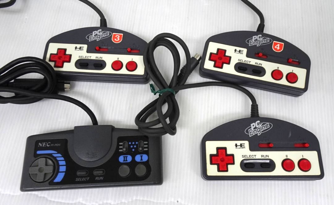 NEC PC Engine SUPER GRAFX PI-TG4 Super Graphics System Booting ...