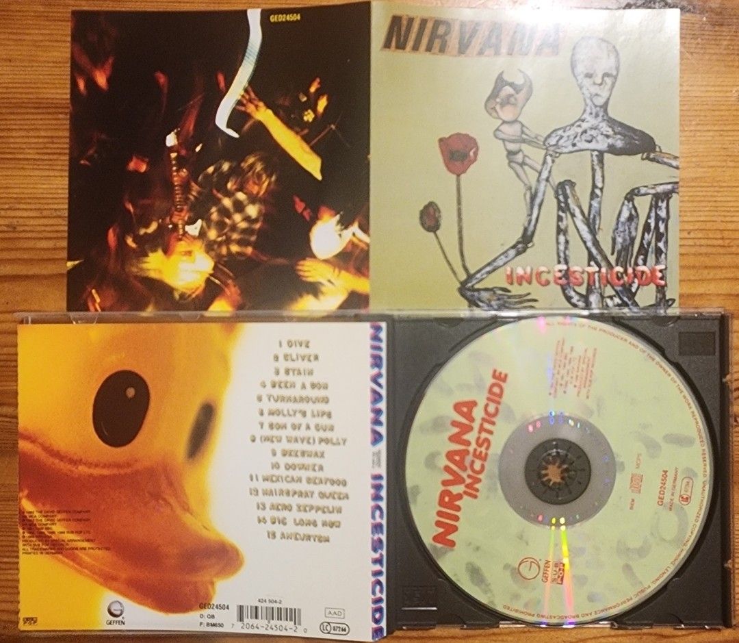 Nirvana - Incesticide (Category: CDs & DVDs) located in Cebu City. Submitted by g_roshamboo (Listing ID 1145967984, Image 3). Description: cd*.