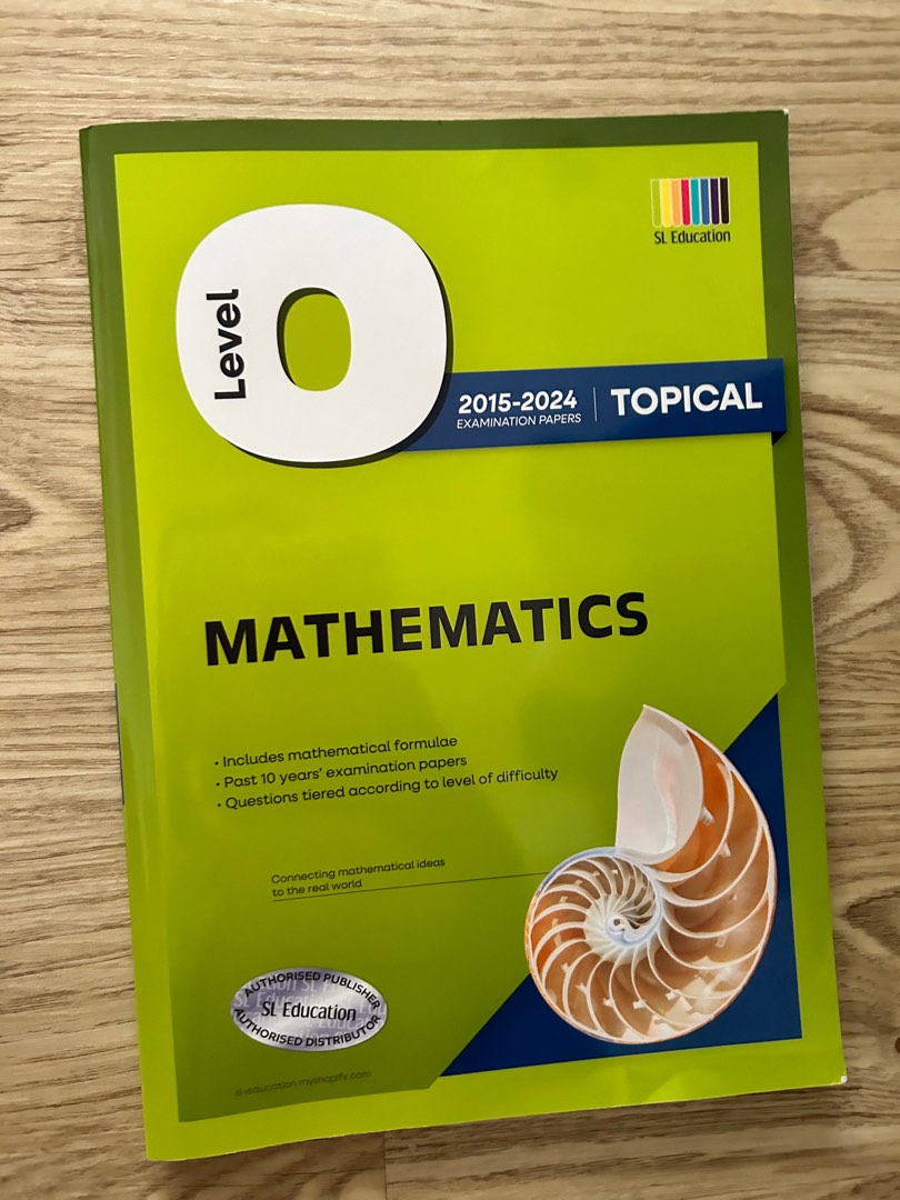 O Level Mathematics Topical Examination Papers 2015-2024, Hobbies ...