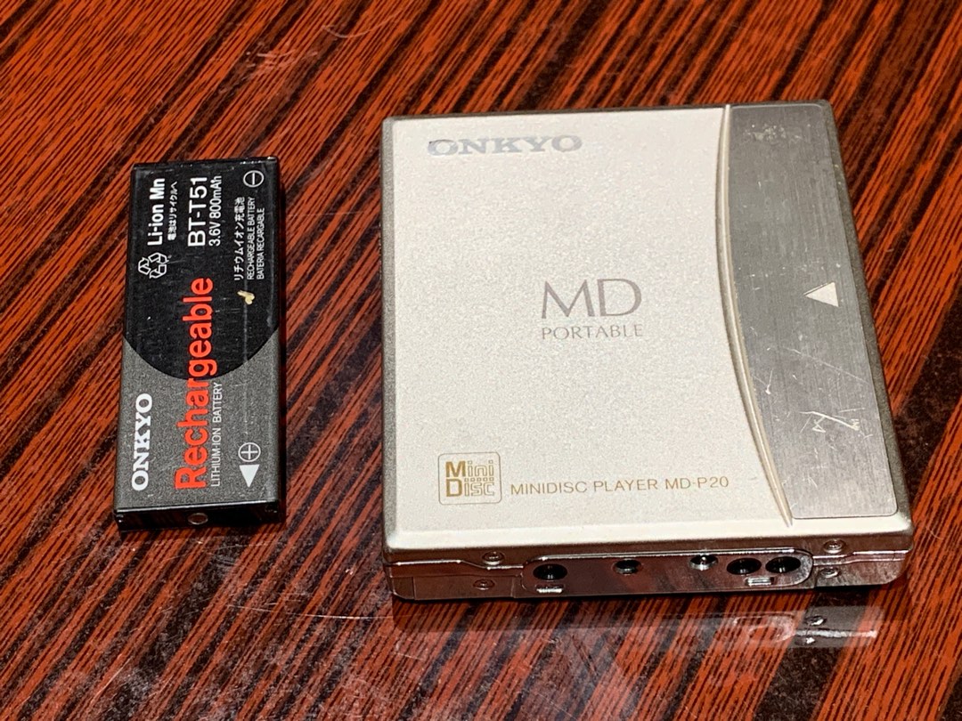 ONKYO MD-P20 （讀碟有問題）, 音響器材, 可攜式音響設備- Carousell