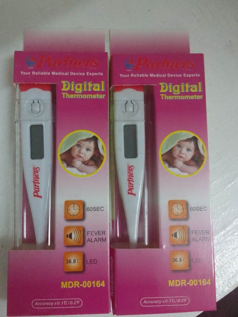 PARTNERS DIGITAL THERMOMETER (Category: Medical Supplies & Tools) located in Quezon City. Submitted by zyra26 (Listing ID 1405186728, Image 1). Description: .