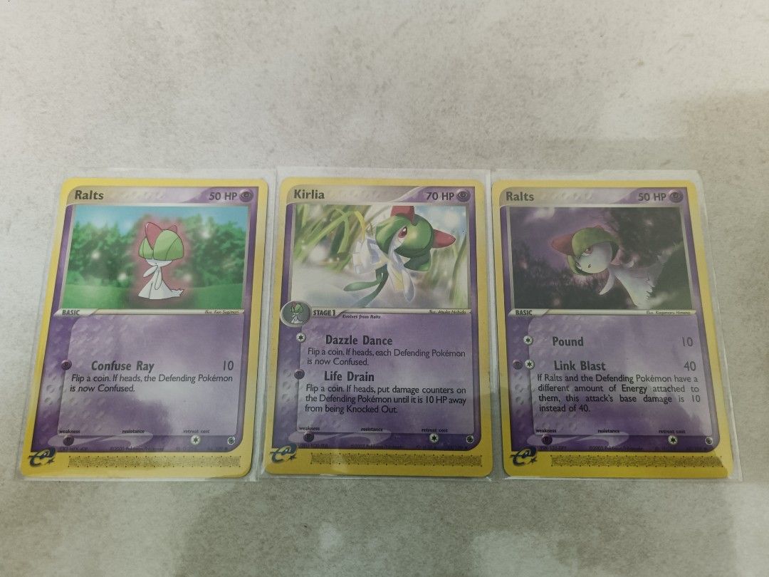Pokemon Cards - Ralts, Kirlia, Ralts, Hobbies & Toys, Toys & Games on ...