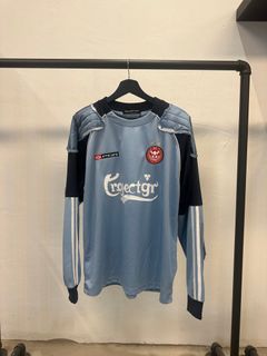 PROJECT G/R 23FW LONGSLEEVE FOOTBALL JERSEY, Men's Fashion