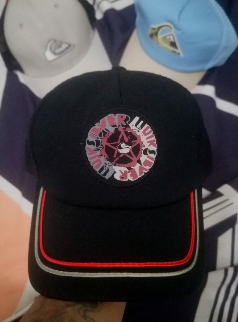 Quiksilver Caps - Set of 3 (Category: Caps & Hats) located in Cebu City. Submitted by roadthrift (Listing ID 1405217332, Image 3). Description: Quicksilver truckers cap Brand new condition with hagtag 650 each 1.5k aspak.