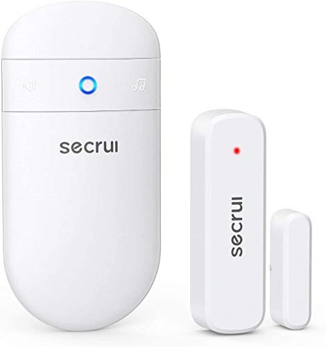 SECRUI Wireless Door Open Sensor Alarm Chime, 400ft Operating Range 52 ...