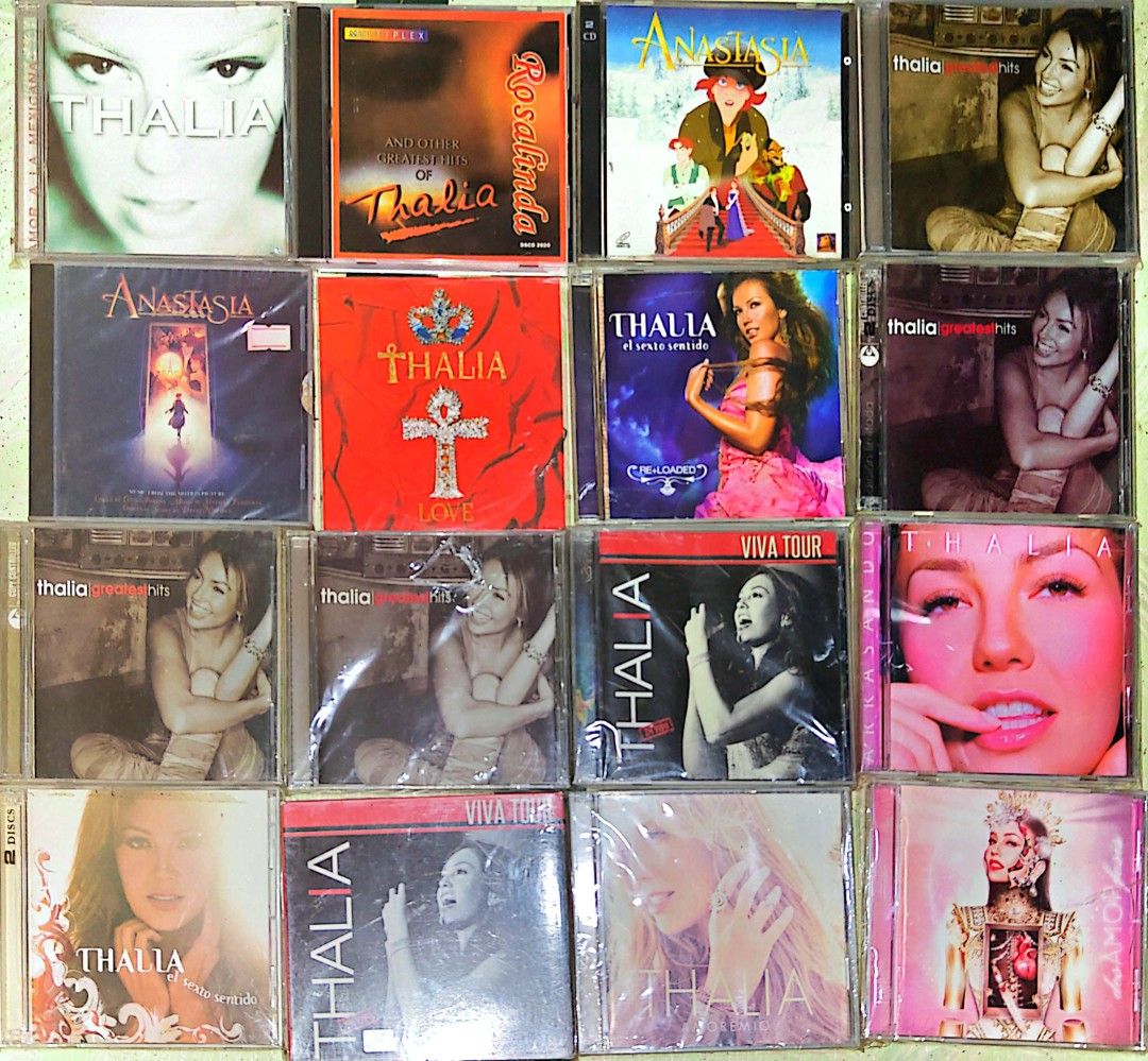 THALIA CD ALBUMS (Category: CDs & DVDs) located in Makati City. Submitted by urdiscogsph (Listing ID 1405181240, Image 2). Description: PRICE STARTS 450 EACH UP.