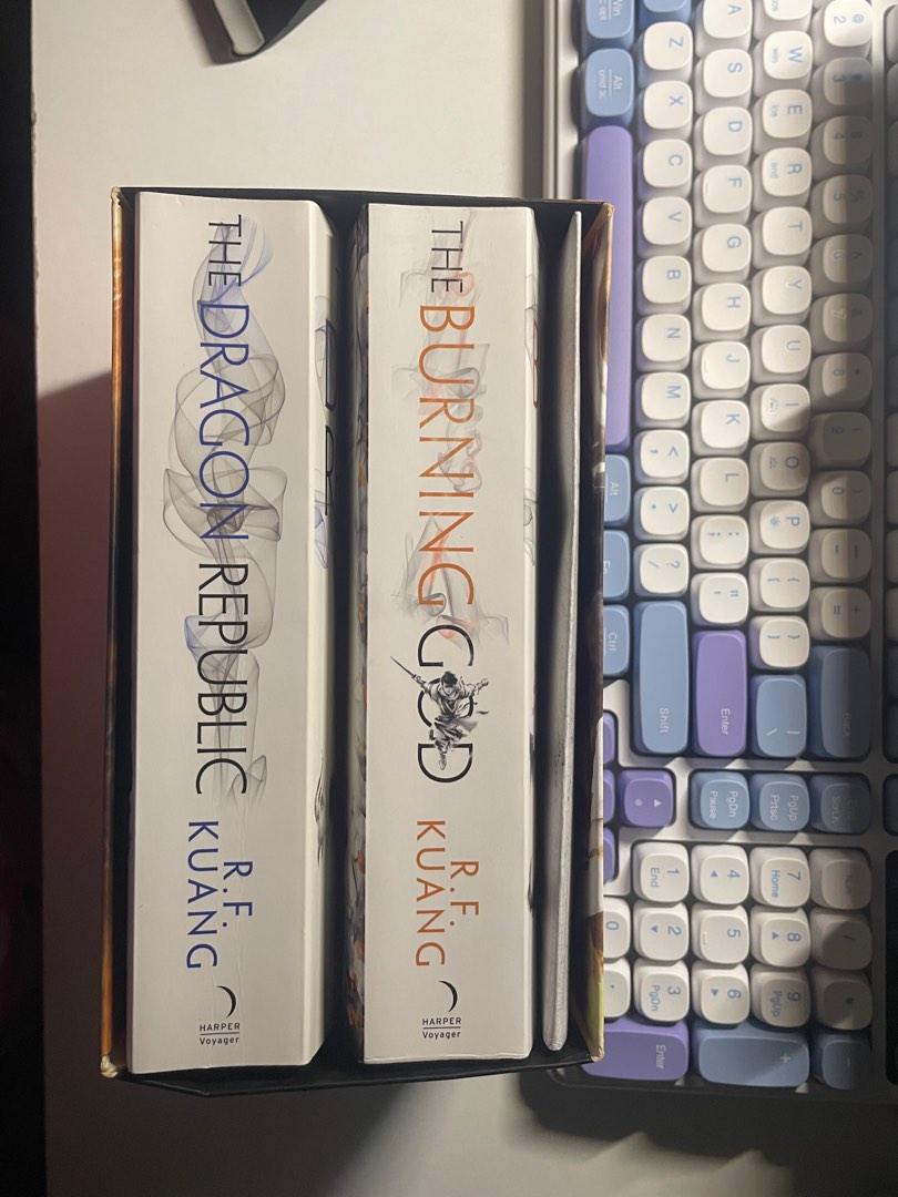 The Dragon Republic and The Burning God by R.F. Kuang (SET WITH MAP ...