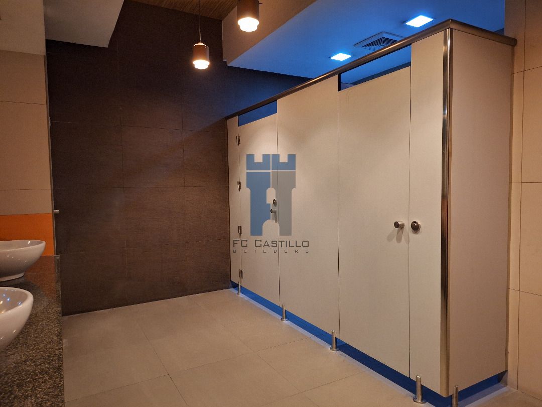 Toilet Partition (Category: Construction & Building Materials) located in Pasig City. Submitted by fccastillo (Listing ID 1405160263, Image 1). Description: Toilet Partition Phenolic Compact Board Characteristics: • water & humidity resistant • impact resistant • 12mm thick • available in various colors & woodgrain designs Applications: • toilet partition/cubicle • shower partition/cubicle • urinal partition • ledge (urinal, cubicle etc.) Accesso