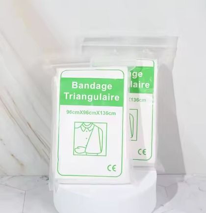 TRIANGULAR BANDAGE NON WOVEN (Category: Medical Supplies & Tools) located in Quezon City. Submitted by andrea_dxs (Listing ID 1405170127, Image 1). Description: .