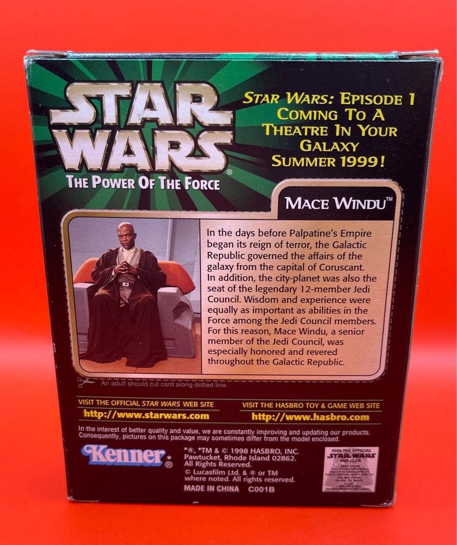 Vintage POTF Mace Windu Sneak Preview Edition (Category: Figurines & Statues) located in Makati City. Submitted by vintagetoycollector (Listing ID 1405182150, Image 2). Description: Up for grabs the first ever Jedi Master Mace Windu action figure released as a Sneak Preview Edition prior to the release of Star Wars: The Phantom Menace and the toy line that came with it all those years ago. The figure is still Mint on Card inside the box and slip 