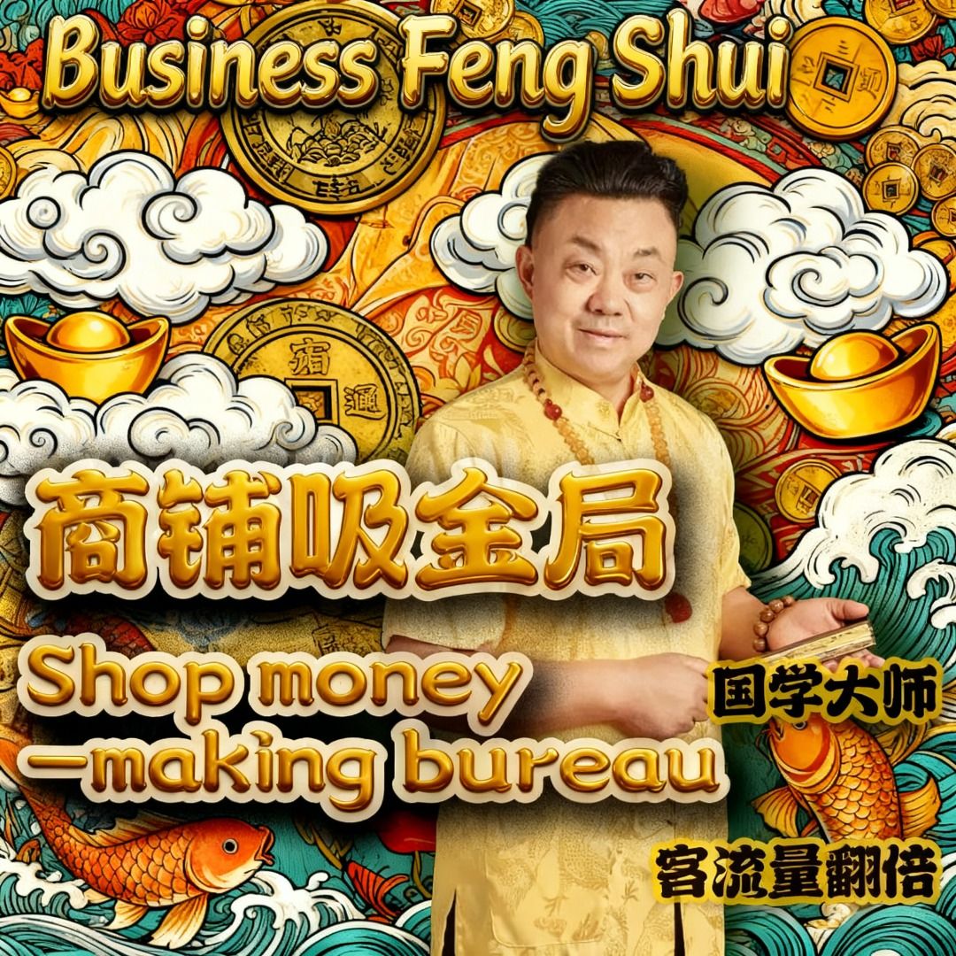 【商鋪吸金局】Business Feng Shui for Wealth-Quickly and effectively improve ...