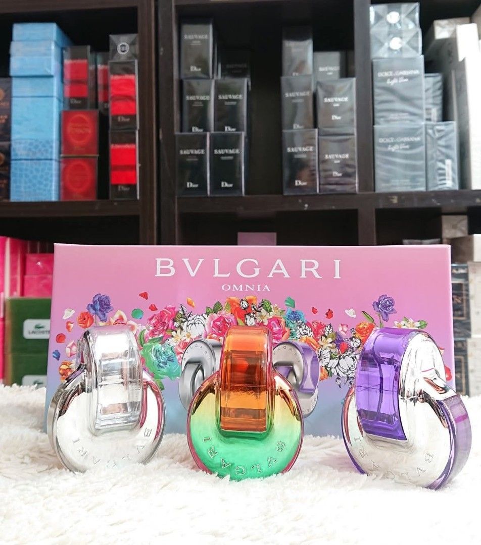 Bvlgari Omnia Set for women (Category: Fragrance & Deodorants) located in Taguig. Submitted by newwavecollection (Listing ID 1405427656, Image 1). Description: mini set US Tester.
