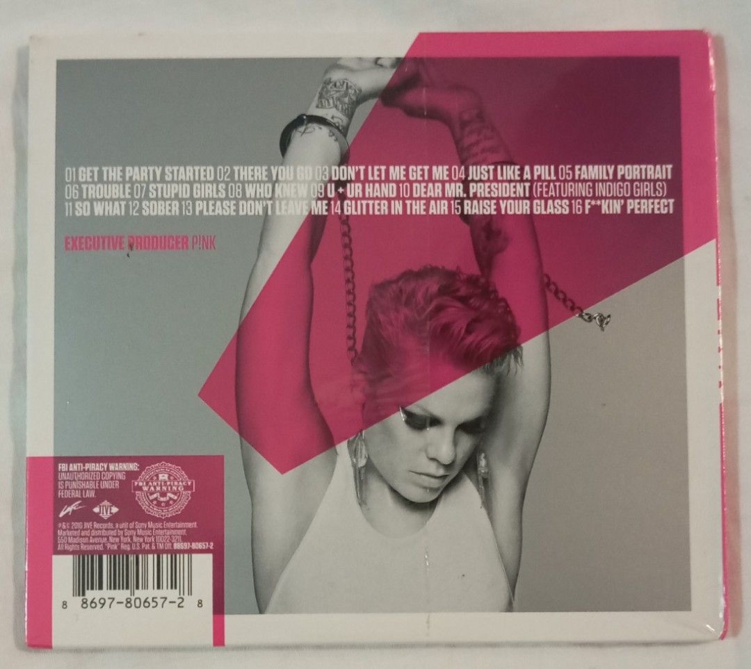 [Capitol Music] P!NK / Pink - Greatest Hits... So Far!!! CD Album ...