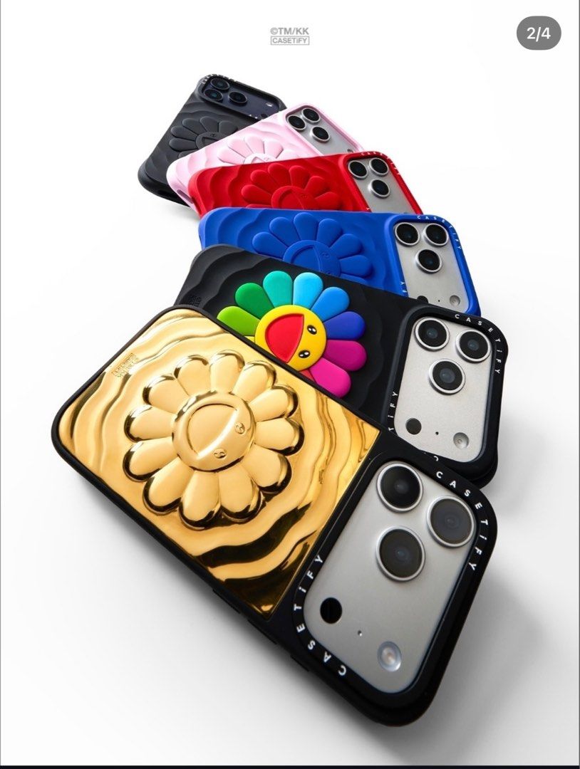 新品】村上隆xCASETiFY iPhone17Pro Max シリコンケース iphone手机