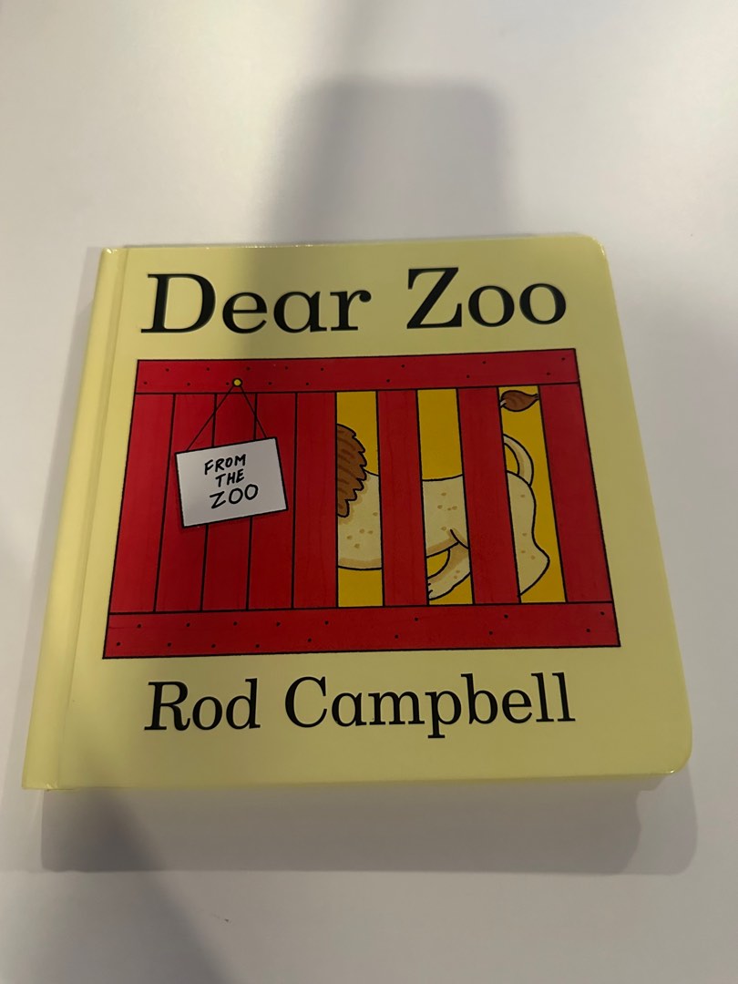 Dear Zoo by Rod Campbell - Interactive Board Book, Hobbies & Toys ...