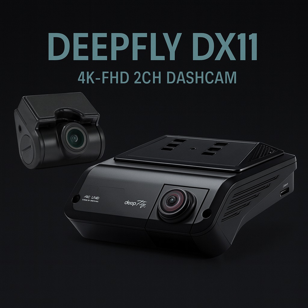 DEEPFLY DX11 K 2-CHN DASHCAM, Car Accessories, Accessories on Carousell