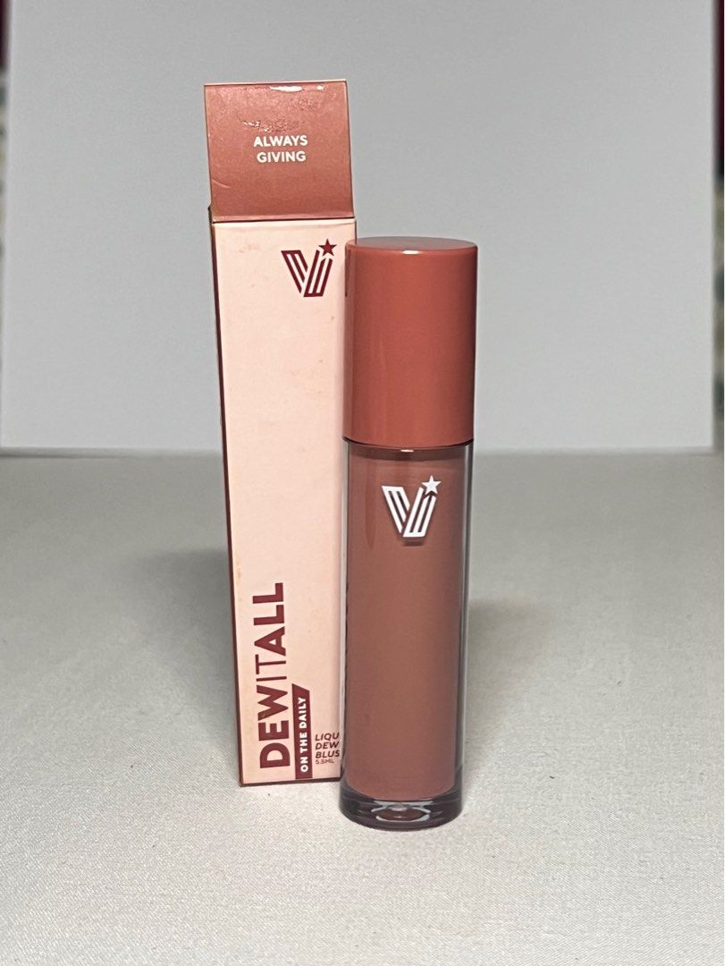 Dew It All Liquid Blush - Always Giving (Category: Makeup) located in Lapu-Lapu City. Submitted by sinclair777 (Listing ID 1405457378, Image 1). Description: Rfs: Blind buy and only swatched Notes: It is still 90% FULL Location: Lapu-Lapu city, Cebu MOD: J&T MOP: Gcash/Maya Please always manage your expectations with prelove skincare products.